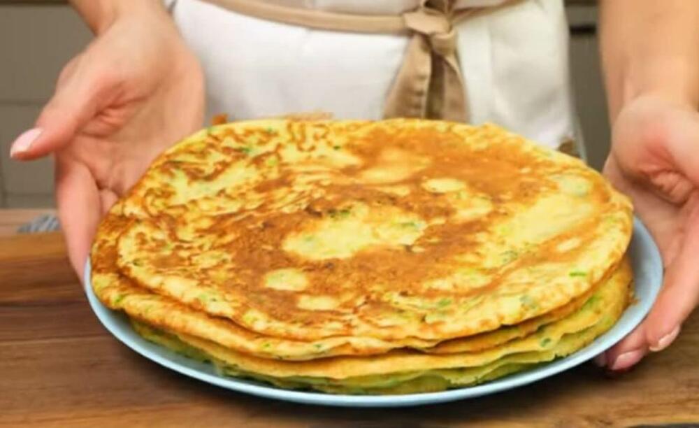 Palačinke od tikvica i krompira, Palačinke, Slane palačinke