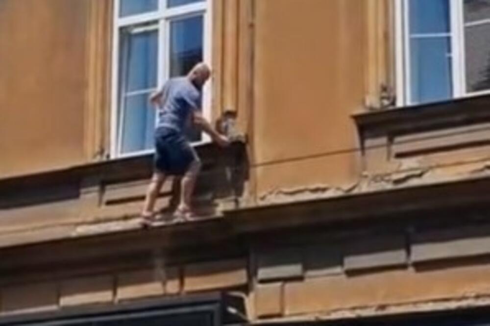 ZAGREPČANKA IZ STRAHA SKOČILA SA ČETVRTOG SPRATA: Zadobila višestruke PRELOME pršljenova, rebara i nogu