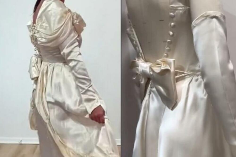 ODNELA JE BAKINU VENČANICU IZ 1949. GODINE DA JOJ PREPRAVE ZA SVADBU: Kada je videla šta su URADILI prebledela je