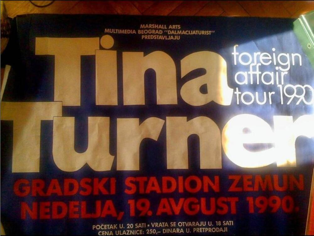 Prisetio se njenog koncerta u Beogradu 1990. godine.