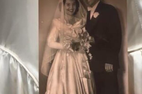 ODNELA VENČANICU IZ 1949. DA JE PREPRAVE: Kad je videla šta su uradili, ZANEMELA JE OD PREVELIKOG ŠOKA