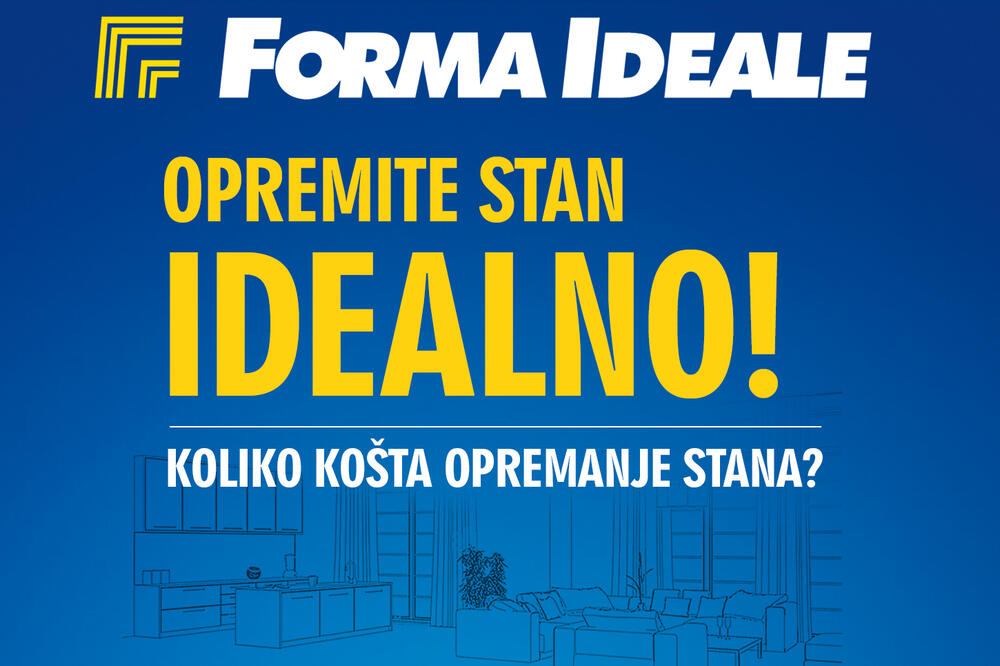 Saznajte koliko košta opremanje stana od 45 m2, kada kupujete na popustima!