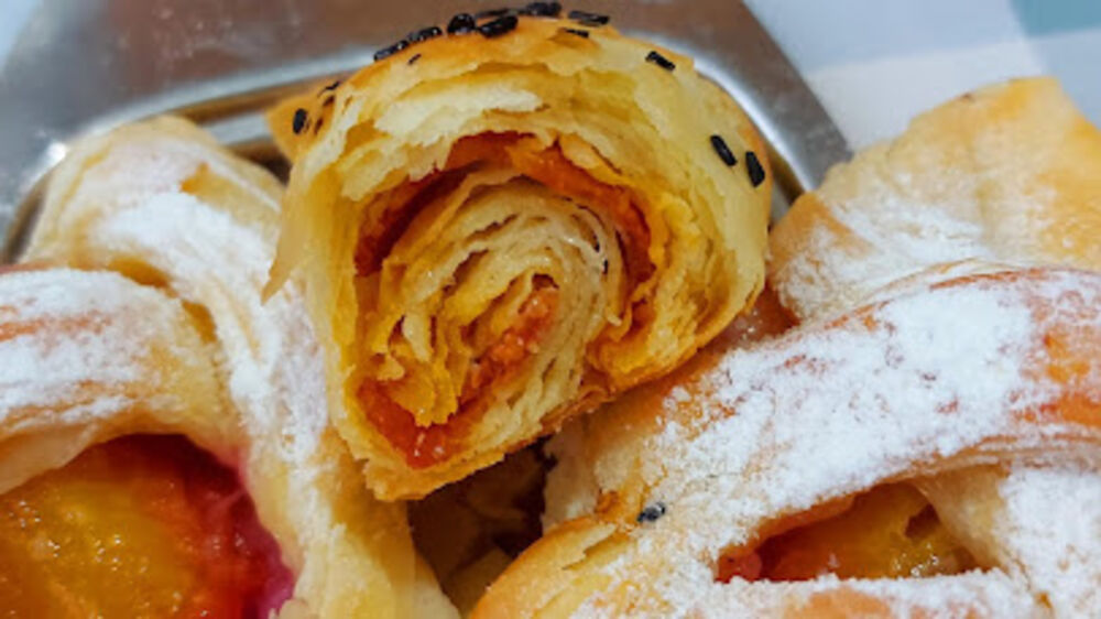 Kiflice, Lisnato testo, Pecivo