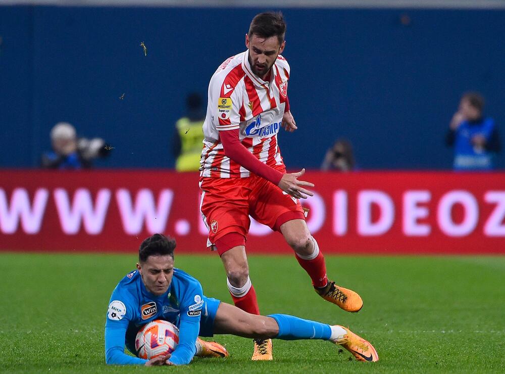 Detalj sa prijateljske utakmice Zenita i Crvene zvezde