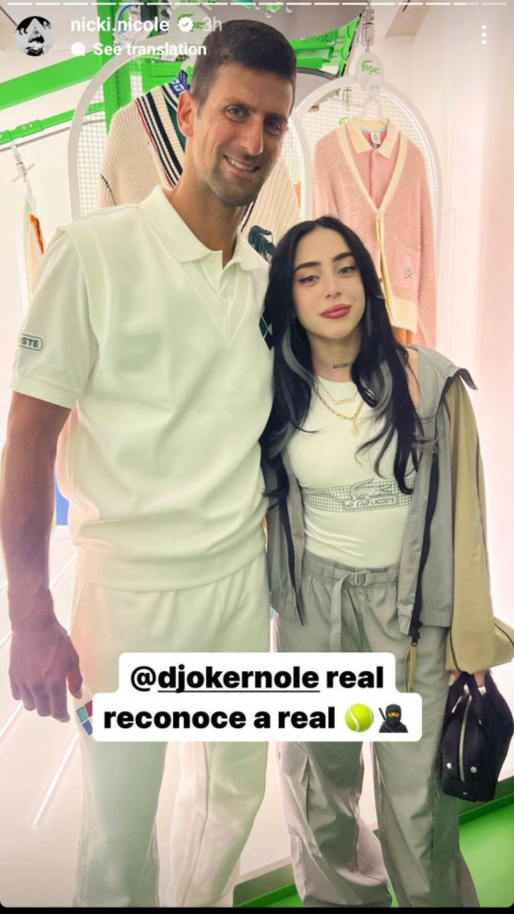 Đoković i Niki Nikol