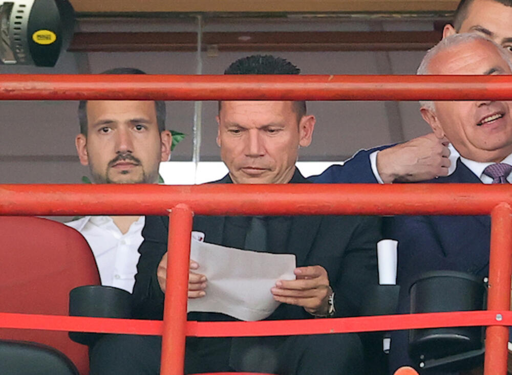 Barak Bahar na proslavi duple krune Crvene zvezde