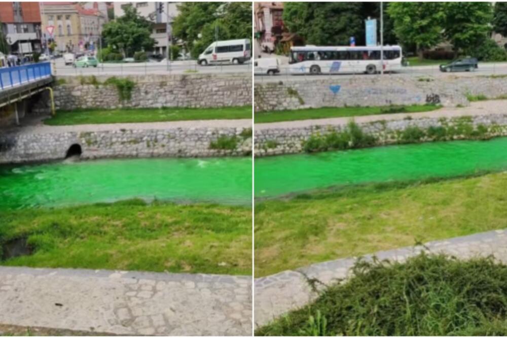 ĐETINJA POZELENELA, UŽIČANI ŠOKIRANI: Sada je OTKRIVENO zašto je REKA postala ovako FLUORESCENTNA! (VIDEO)