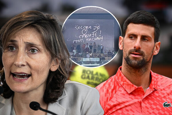 MINISTARKA SPORTA FRANCUSKE OPLELA PO ĐOKOVIĆU: Razumem bol Ukrajinaca, a Novakova poruka je MILITANTNA!