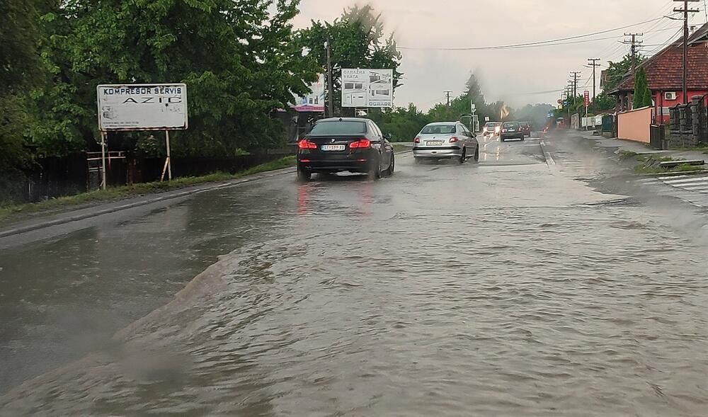 Poplave na ulicama/Ilustracija