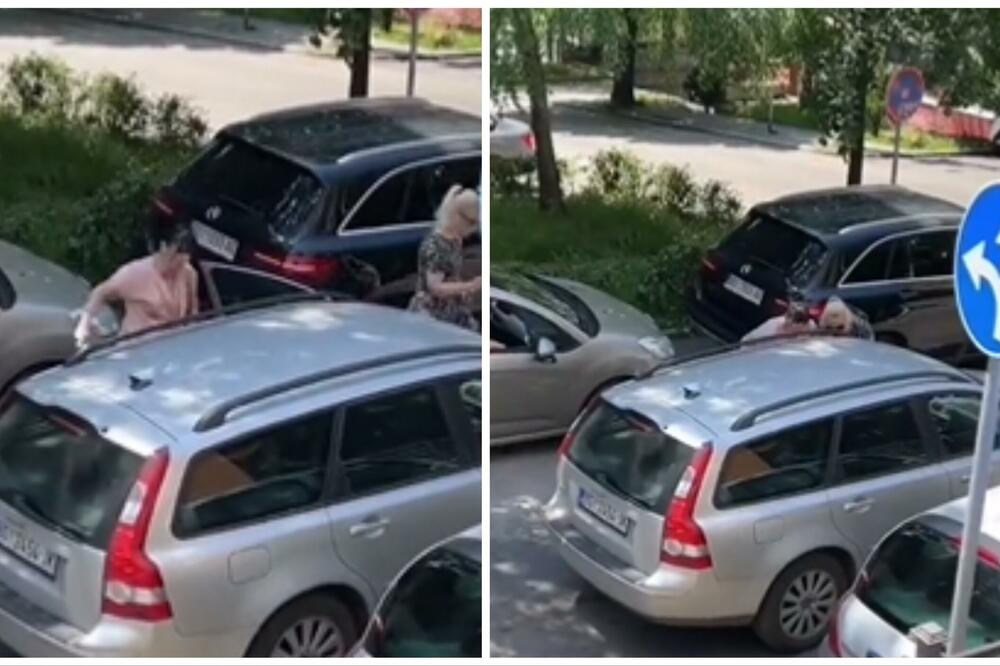 UZELA PALICU I DOŠLA DA JE PREBIJE: 3 Beograđanke se POKOŠKALE NA ULICI zbog saobraćajnog znaka, MREŽE GORE (VIDEO)