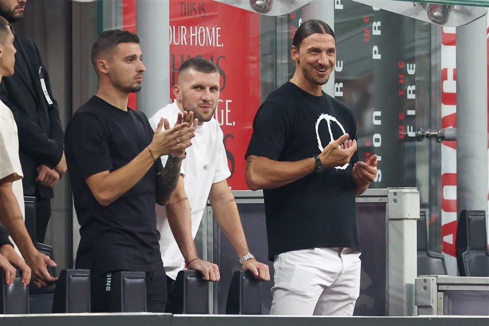 Rade Krunić, Ante Rebić i Zlatan Ibrahimović