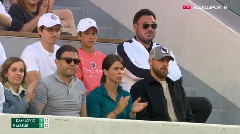 Jan Oblak na meču Olge Danilović i Ons Žaber