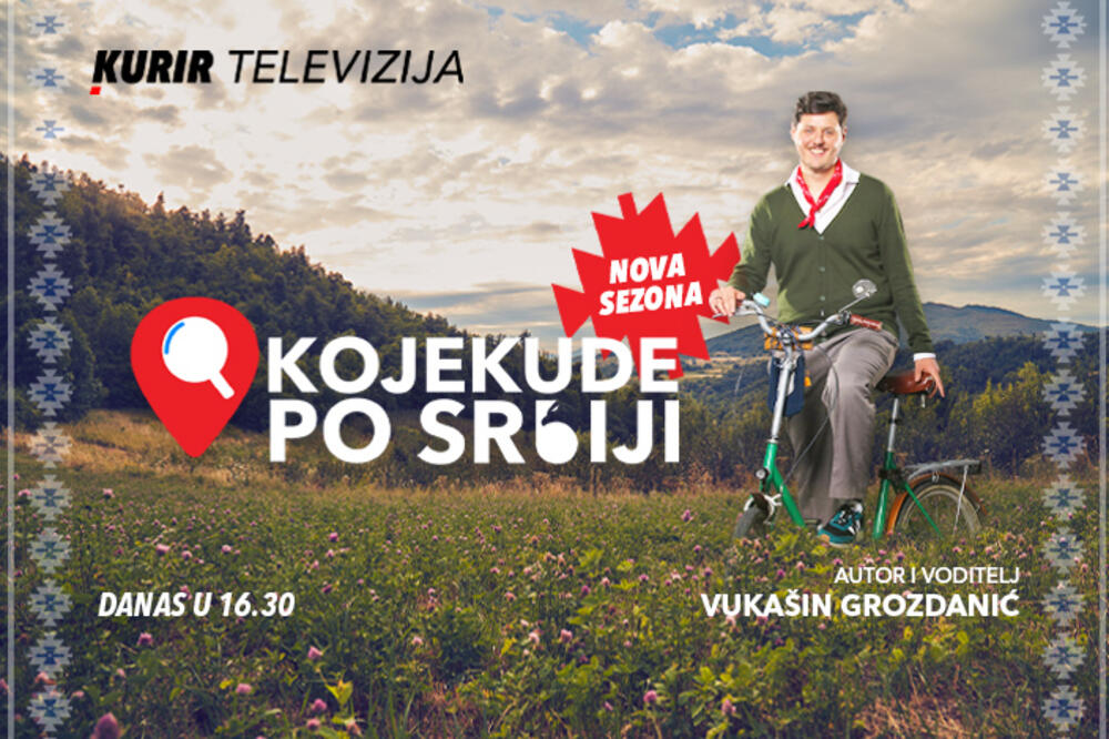 ZANIMLJIVE PRIČE IZ RAZLIČITIH KRAJEVA SRBIJE! Ne propustite Kojekude po Srbiji danas u 16.30 časova na KURIR TV