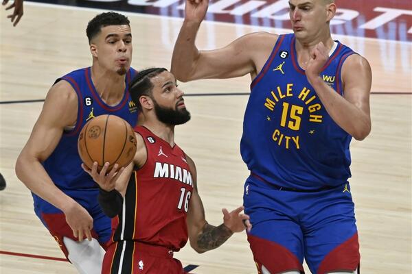 DOBRA VEST ZA JOKIĆA I DENVER: Nastavljaju se muke za Majami!