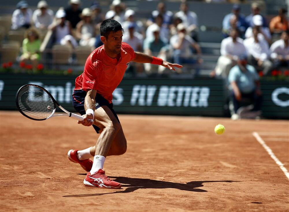 Novak Đoković na meču sa Huanom Pablom Variljasom