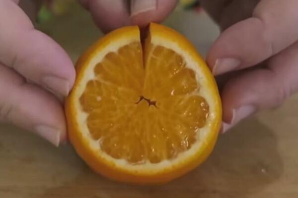 Kora od pomorandže ne izbeljuje zube i ne čisti kamenac