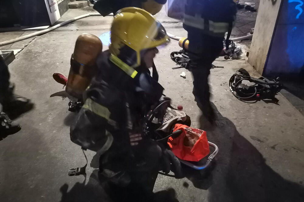 Požar, Vatrogasci, Terazije