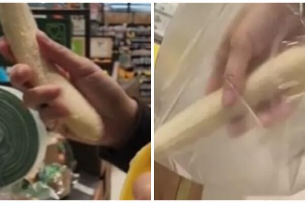 MRTAV LADAN UZIMAO BANANE U PRODAVNICAMA I RADIO IM OVO: Ljudi gledali u ŠOKU, "ovo uopšte NIJE LEGALNO"... (VIDEO)