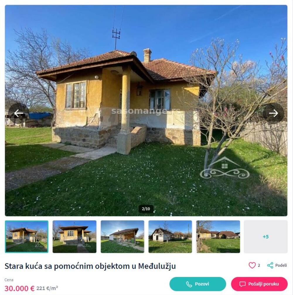 Kuća u Međulužju