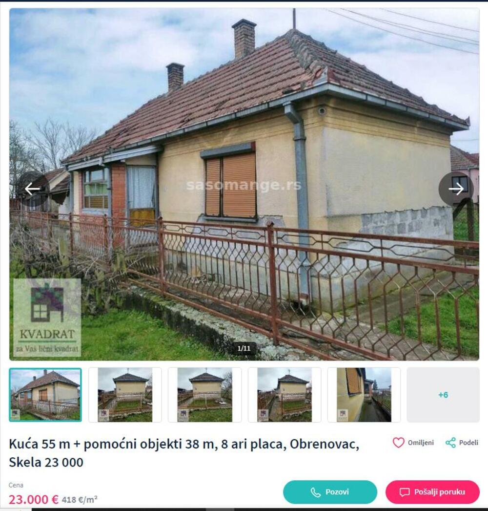 Kuća u Obrenovcu