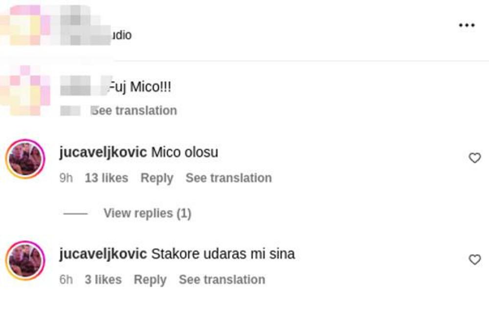 Video-snimak, koji je ubrzo postao viralan, je videla i majka zadrugara, Julijana Juca Veljković