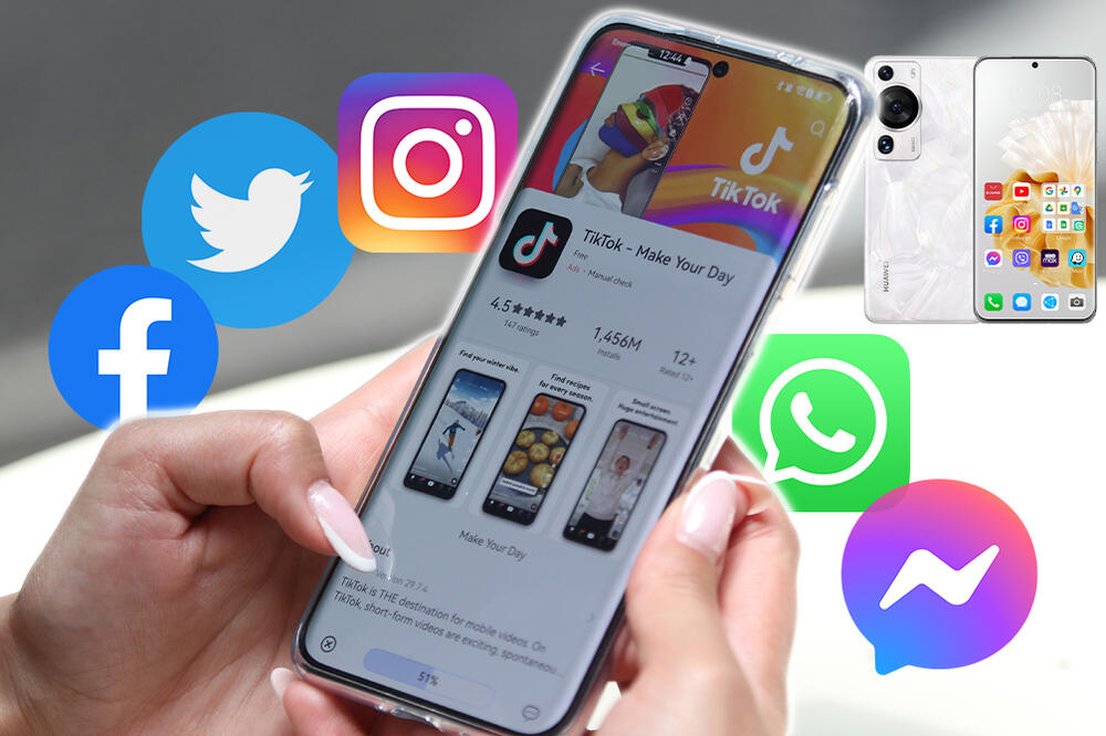 Vaše omiljene društvene mreže jednim klikom na novom Huawei telefonu