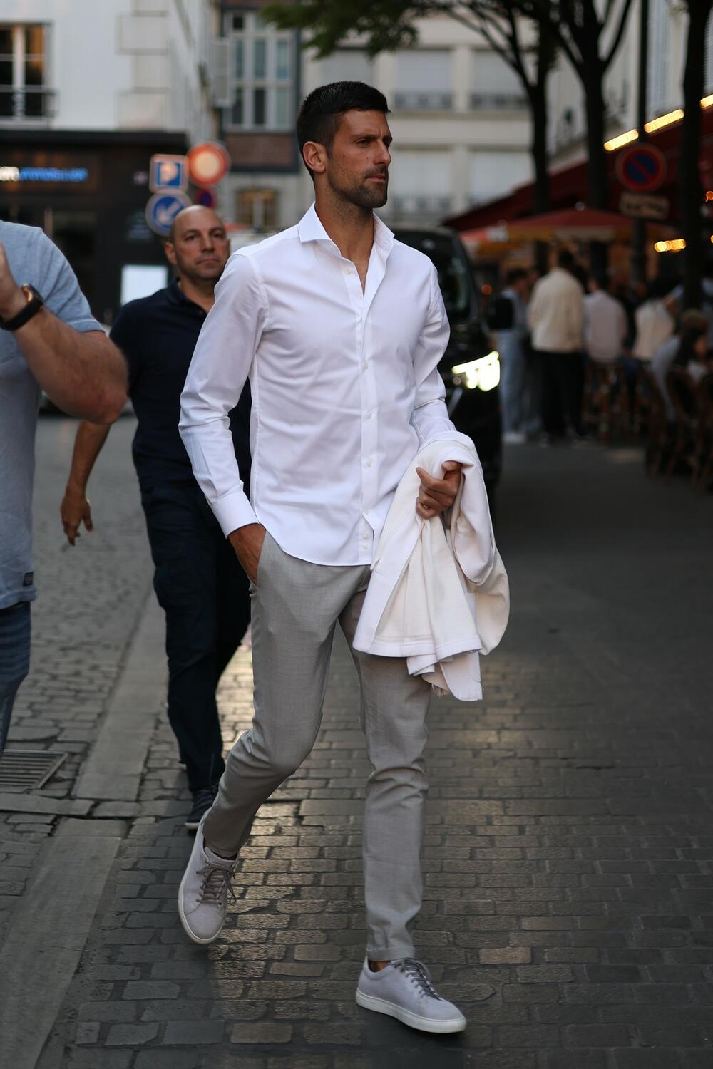 Novak Đoković na večeri