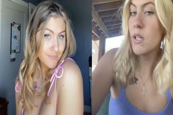 PLAVUŠU RAZAPINJU NA MREŽAMA ZBOG BUJNOG POPRSJA: Kad je vidite, neće vam biti svejedno, svi gledaju u jednu tačku