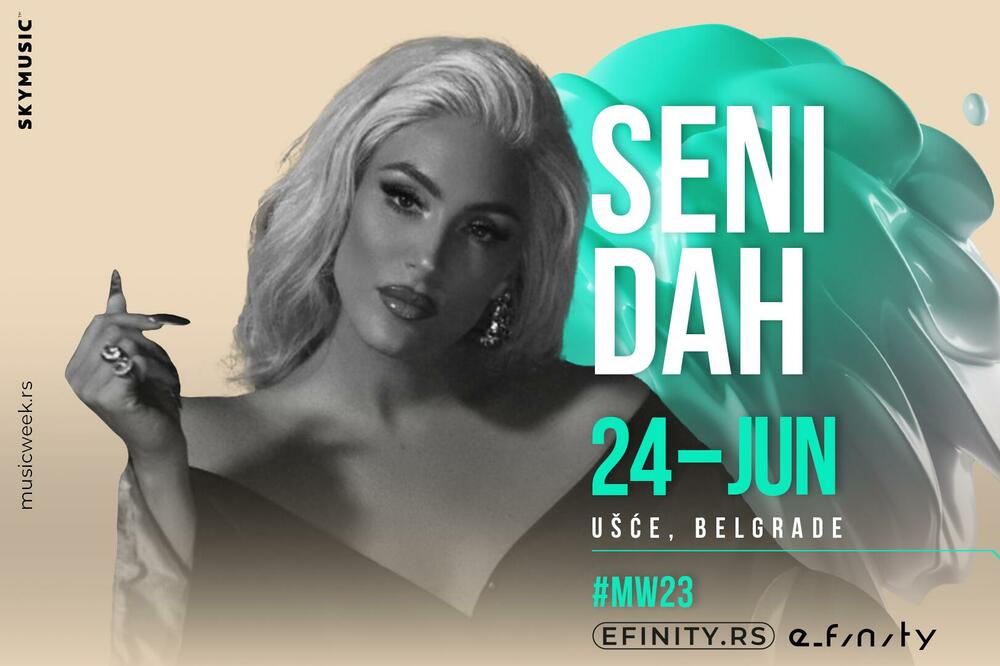 Senidah spremna za spektakl na festivalu Belgrade Music Week!