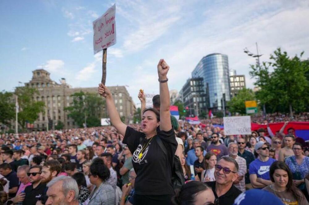 Završen 17. protest „Srbija protiv nasilja“, PONOVO pročitani zahtevi