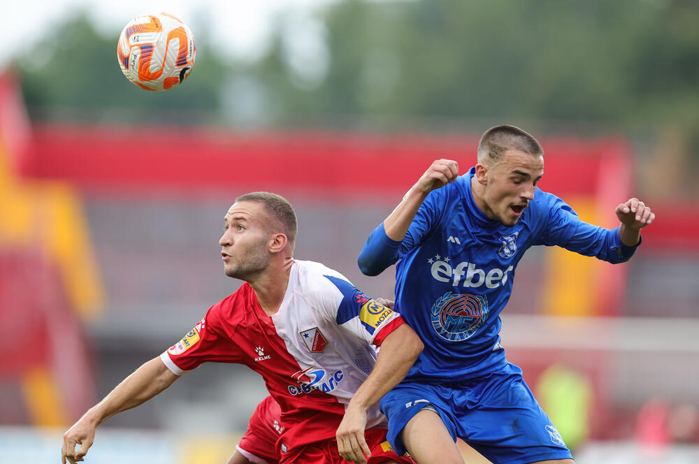 Nikola Jojić na utakmici Vojvodine i lučanske Mladosti