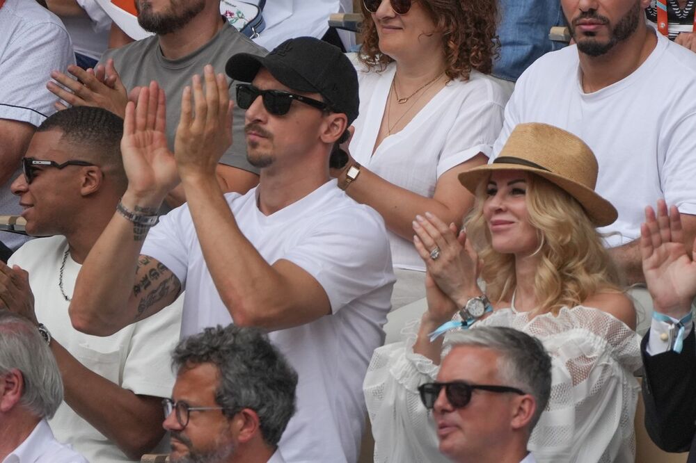 Ibrahimović sa suprugom