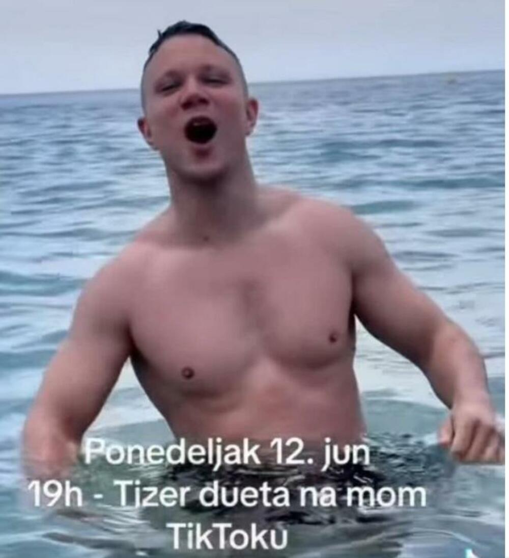 - Ponedeljak, 12. jun. 19h tizer dueta na mom TikTok-u - napisao je preko storija Relja i dodao: