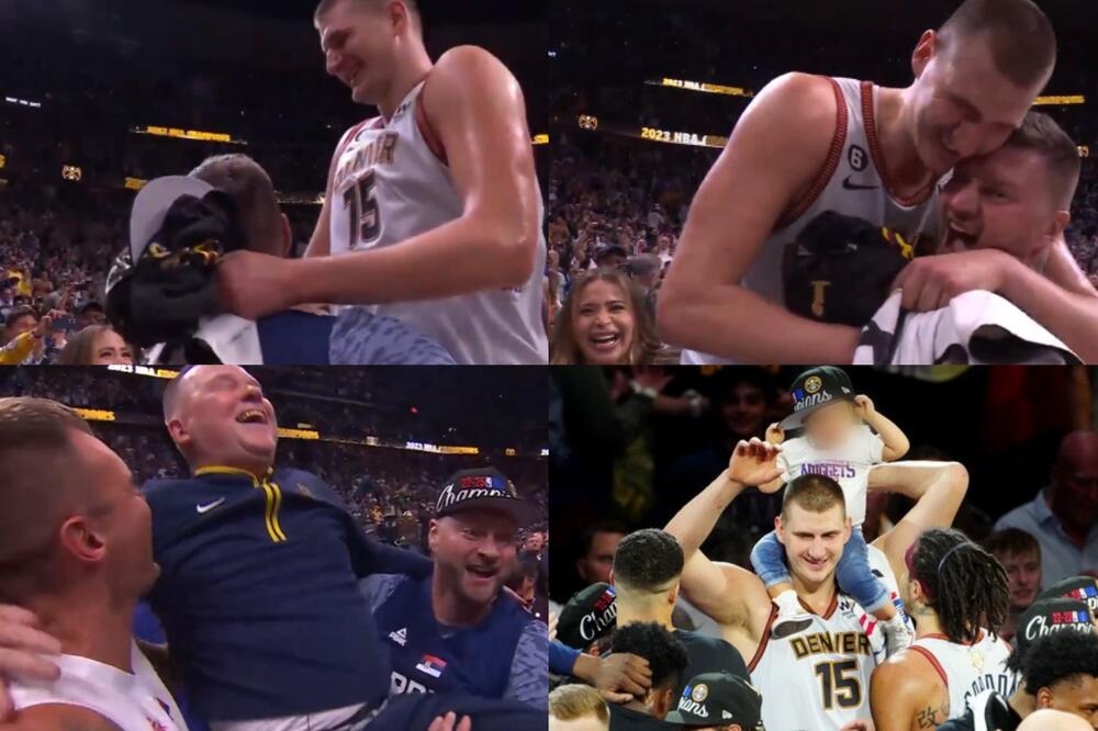 ESKPLOZIJA EMOCIJA U DENVERU: MVP leteo u vazduh, ni trener Meloun nije 'umakao' BRAĆI Nikole Jokića! (VIDEO)