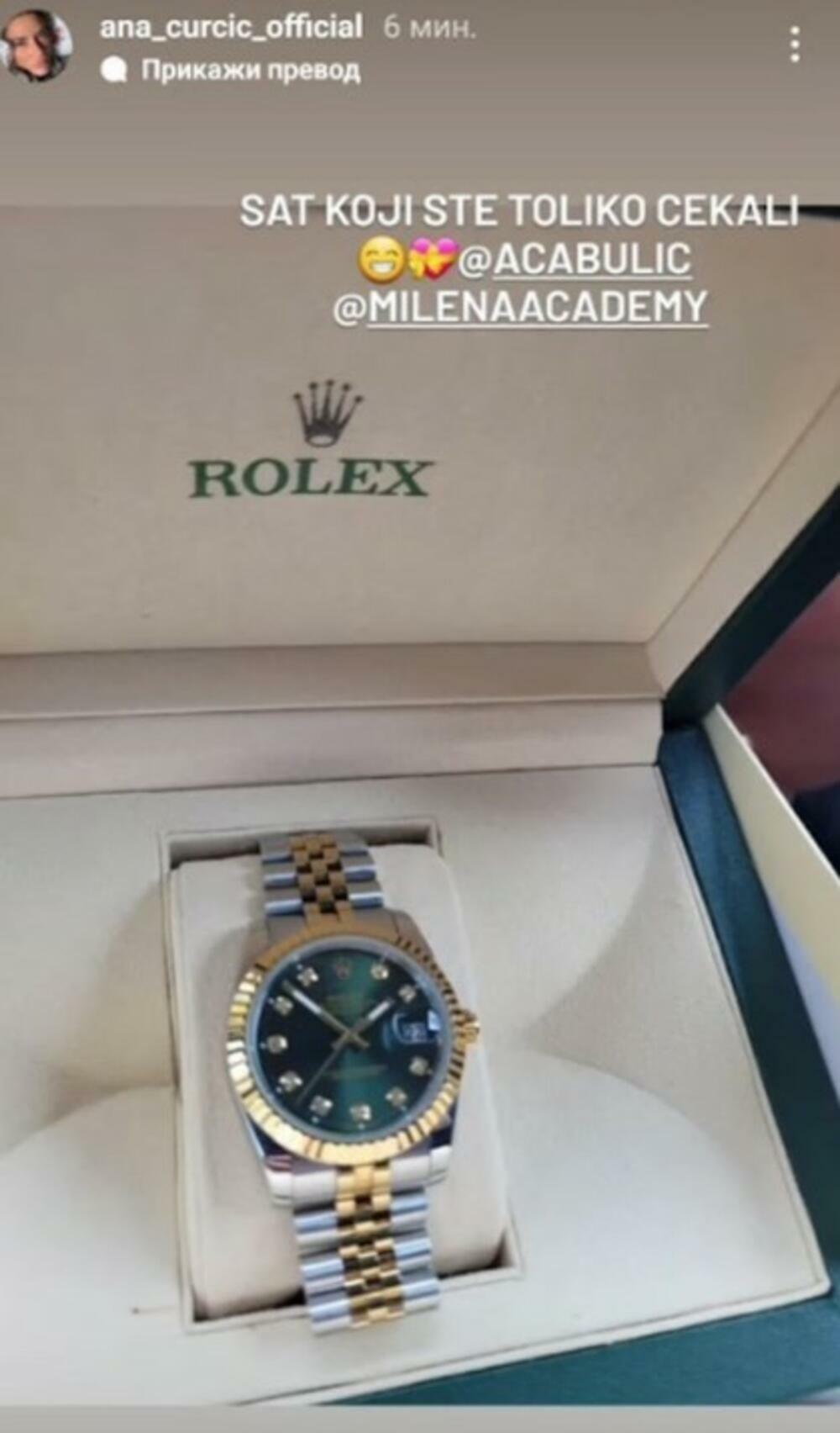 Aca Bulić, prva ljubav zadrugarke Ane Ćurić, kojeg je često spominjala tokom poravka u rijalitiju, ispunio je obećanje i obradovao Anu vrednim poklonom