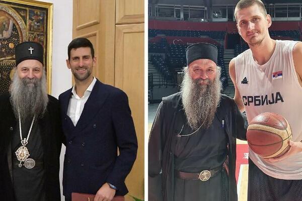 PATRIJARH PORFIRIJE POSLAO JAKU PORUKU JOKIĆU I ĐOKOVIĆU: Za dva dana uspeli su da nam priušte veliko zadovoljstvo!
