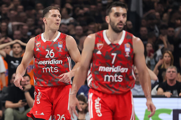 PARTIZAN REŠETA, ALI ZVEZDA IMA KOŠ UTAKMICE: Trojka Nedovića sa 10 metara, pa osmeh... (VIDEO)