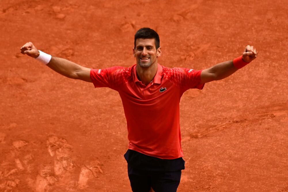 Novak Đoković nakon osvajanja Rolan Garosa