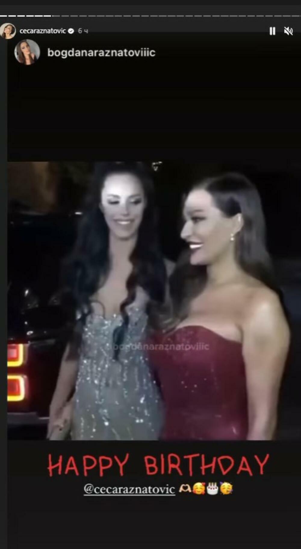 Bogdana Ražnatović, Cecina snaha emotivnim videom čestitala joj je ovaj poseban dan.