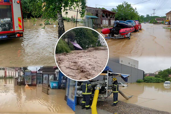 SRBIJU PRETHODNIH DANA POGODILE STRAŠNE POPLAVE: Bujica nosila sve pred sobom, reke se izlivale, ljudi evakuisani!