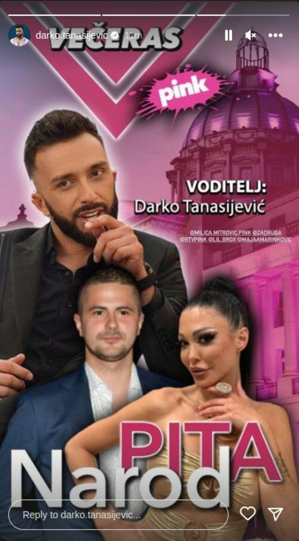 Objava Darka Tanasijevića