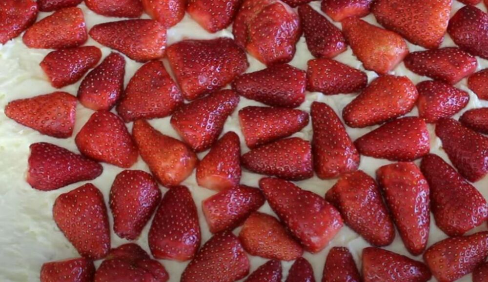 Karpati kolač, Karpati, Kolač, Jagode