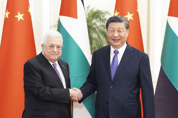 Održan sastanak Si Đinpinga i predsednika Palestine Abasa