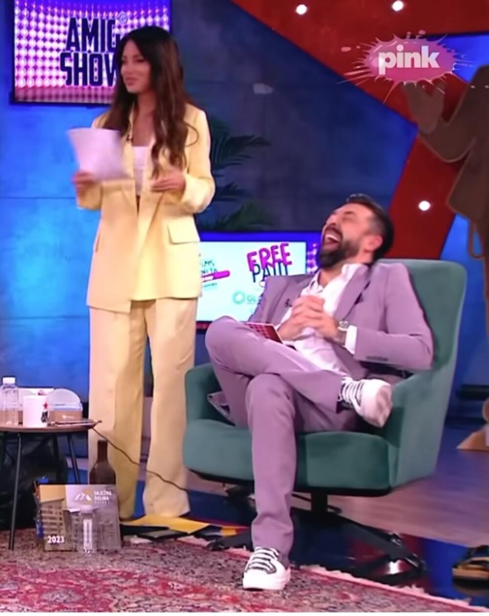 Tokom emisije nisu skidali osmeh sa lica