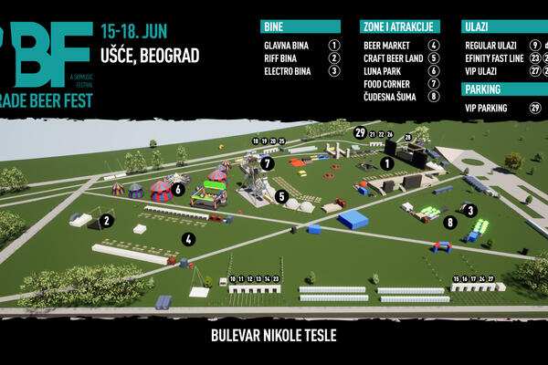 Večeras počinje Belgrade Beer Fest – detaljan vodič kroz festival