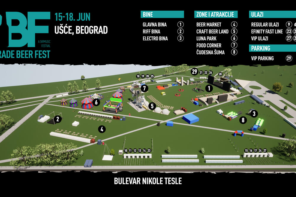 Večeras počinje Belgrade Beer Fest – detaljan vodič kroz festival