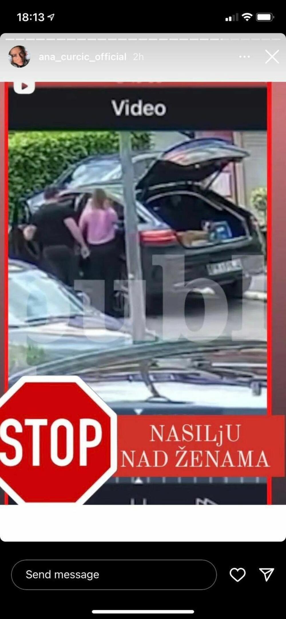 Ovakvu vrstu nasilja osudila je i Ana Ćurčić, drugoplasirana učesnica 'Zadruge 6' i bivša nevenčana supruga Zvezdana Slavnića.