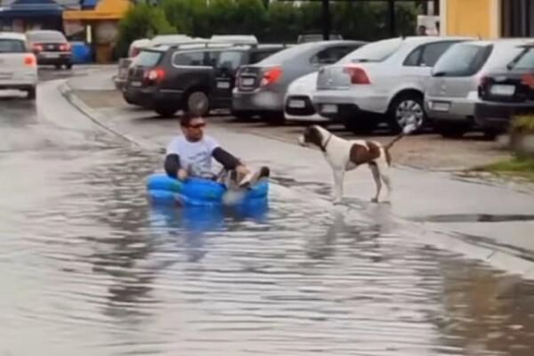 "PECA ČOVEK, PUSTITE GA": Hit snimak iz Obrenovca nasmejao SRBIJU, ovo ima SAMO kod NAS (VIDEO)