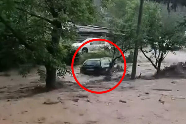 BUJICE VODE NOSILE SVE PRED SOBOM: Potpuni kolaps u Aleksandrovcu, potopljen jug Srbije! (VIDEO)