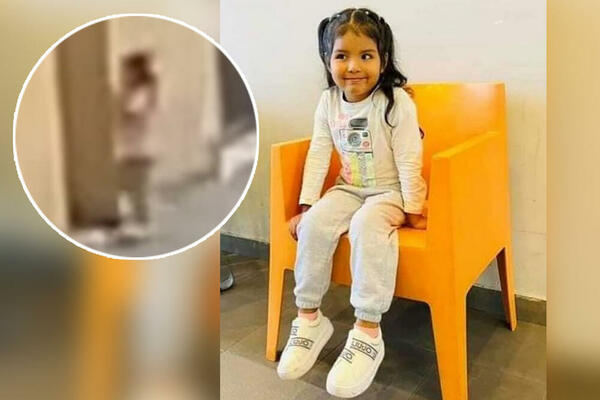 POJAVIO SE POSLEDNJI SNIMAK MALE KATE (5): Igrala se sa drugarima, a onda je neko pozvao u prolaz! (VIDEO)